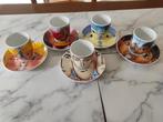 5 tasses  à café très originales, Maison & Meubles, Comme neuf, Enlèvement ou Envoi