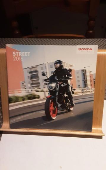 Honda street 2016 brochure  beschikbaar voor biedingen