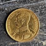 Gouden munt 20 frank albert I 1914, Ophalen, Goud, Losse munt, Goud