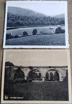 2 oude fotoprenten: Plaatsen in Wallonië, Ophalen of Verzenden, Gebruikt, Overige onderwerpen, Prent