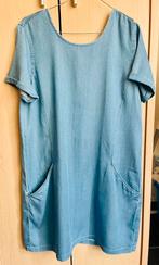 Jeansjurk met zakken en open rug als nieuw L katoen, Enlèvement ou Envoi