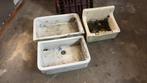 Eviers émaillés anciens 3 pièces, Bricolage & Construction, Enlèvement