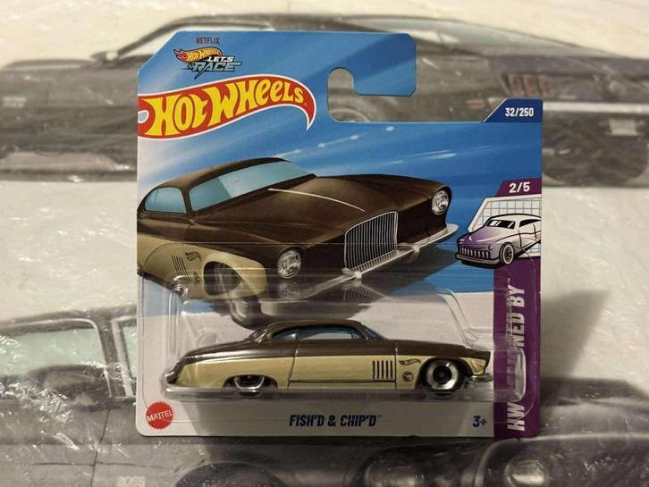 Hotwheels Fish'D & Chip'd RTH (Regular Treasure hunt), Hobby & Loisirs créatifs, Voitures miniatures | Échelles Autre, Neuf, Voiture