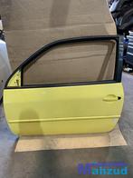 VW LUPO GEEL LD1B Linker links deur portier, Auto-onderdelen, Ophalen of Verzenden, Gebruikt, Volkswagen, Deur