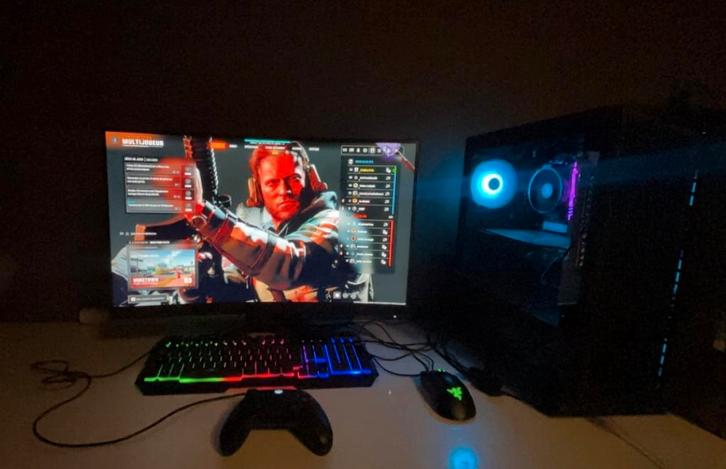 A vendre ou echange Pc gamer contre jantes bmw ou autre, Computers en Software, Computerbehuizingen, Zo goed als nieuw, Ophalen