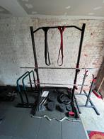 Volledige homegym (zie omschrijving voor inhoud pakket), Sport en Fitness, Fitnessmaterialen, Ophalen, Halterschijven