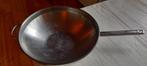 Rvs wokpan 32cm Apollo van Demeyere, Maison & Meubles, Cuisine | Casseroles & Poêles, Enlèvement, Utilisé