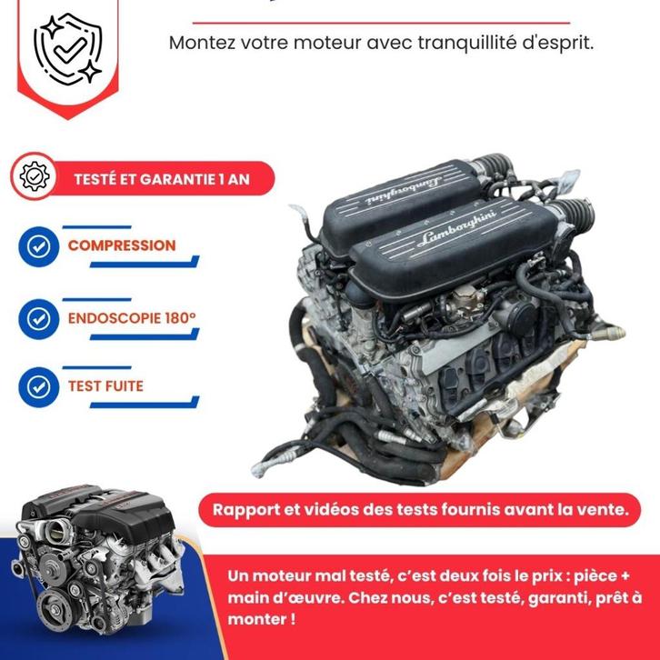 Lanborghini huracan lp610 5.2 v10 complete motor, Auto-onderdelen, Motor en Toebehoren, Overige automerken, Nieuw, Ophalen of Verzenden