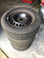 16" stalen Velgen 5x115 met banden 225/55 R16, Banden en Velgen, 16 inch, Gebruikt, Personenwagen