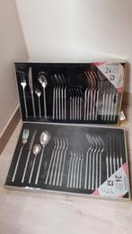 2 x 24 delig bestek set monogram. Nieuw in verpakking, Huis en Inrichting, Keuken | Bestek, Ophalen of Verzenden, Nieuw