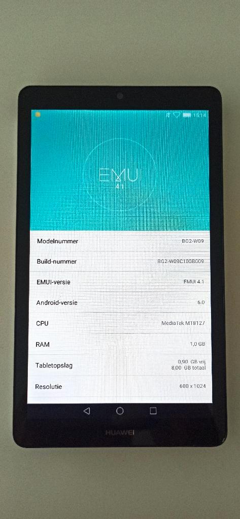 Huawei MediaPad T3 7 inch Wifi Android tablet (nieuwstaat), Computers en Software, Android Tablets, Zo goed als nieuw, Ophalen of Verzenden