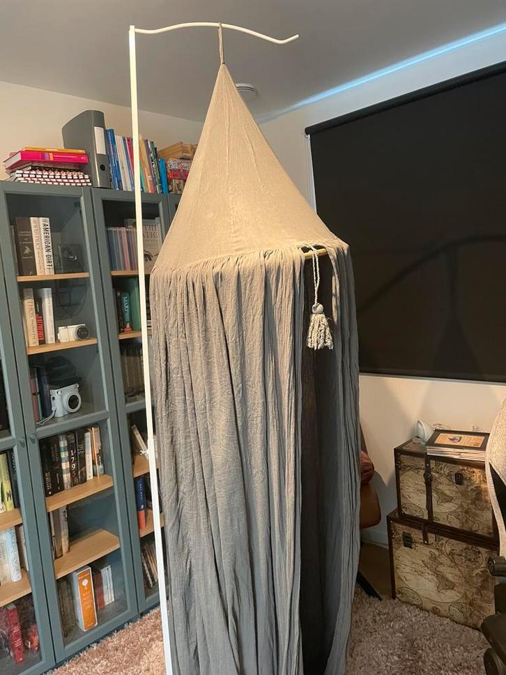 Klamboe met standaard, Kinderen en Baby's, Kinderkamer | Inrichting en Decoratie, Gebruikt, Klamboe, Ophalen