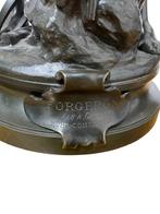 Brons De smid — Adrien Étienne Gaudez (1845-1902), Antiek en Kunst, Ophalen of Verzenden, Brons