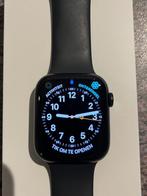 Apple Watch Series 7 45mm, GPS + Cellular, Comme neuf, Noir, Apple, Bandage calorique