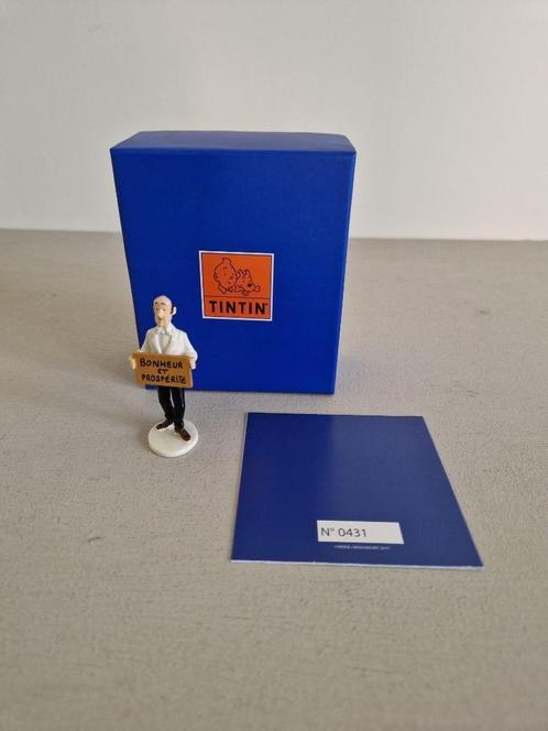Kuifje / Tintin Carte de voeux: Nestor, Collections, Personnages de BD, Neuf, Statue ou Figurine, Tintin, Enlèvement ou Envoi