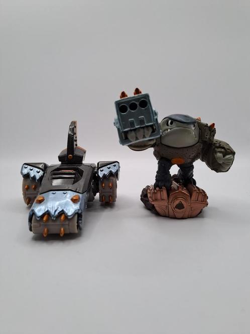 Skylanders Superchargers Sharp shooter terrafin & shark tank, Games en Spelcomputers, Games | Nintendo Wii, Zo goed als nieuw