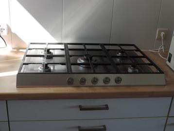 Taque de cuisson au gaz, Electroménager, Tables de cuisson, Enlèvement, Utilisé, Gaz, 5 zones de cuisson ou plus