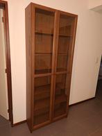 Bibliothèque IKEA avec portes vitrées, Ophalen, Zo goed als nieuw, Met deur(en)