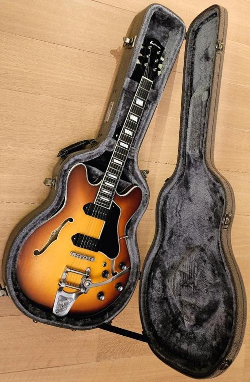 EASTMAN T64/v-GB Thinline Gold Burst, Musique & Instruments, Instruments à corde | Guitares | Électriques, Neuf, Hollow body, Enlèvement