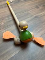 Duwstok eend Plantoys, Kinderen en Baby's, Ophalen, Zo goed als nieuw
