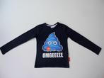 Leuke T-shirt met omkeerbare Emoji 8 jaar, Kinderen en Baby's, Ophalen of Verzenden, Zo goed als nieuw, Emoji, Shirt of Longsleeve