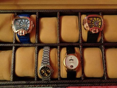 horlogedoos, Handtassen en Accessoires, Horloges | Heren, Gebruikt, Ophalen of Verzenden