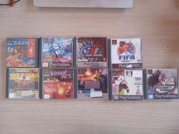 Playstation 1 games lot PS1  beschikbaar voor biedingen
