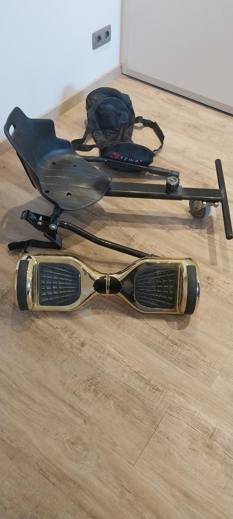 Hoverboard Symex met gocart, Kinderen en Baby's, Speelgoed | Buiten | Accuvoertuigen, Gebruikt, Ophalen