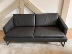 Canape 2 plaats, 150 tot 200 cm, Zo goed als nieuw, Rechte bank, Leer
