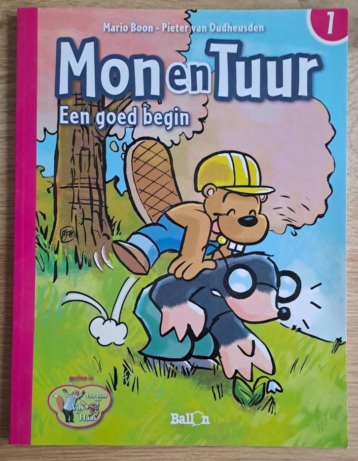 1 - Mon en Tuur - Een Goed Begin, Boeken, Stripverhalen, Zo goed als nieuw, Eén stripboek, Ophalen of Verzenden