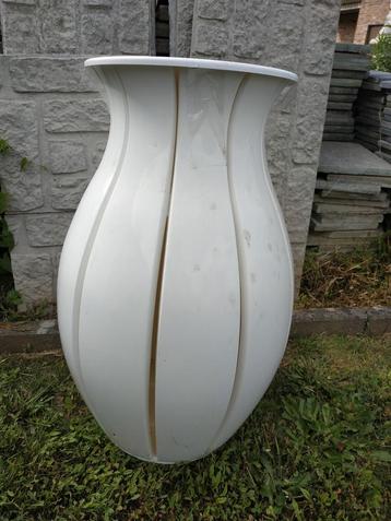 Parasolhouder blinkend wit PVC beschikbaar voor biedingen