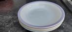 4 witte soepborden van boch, Antiek en Kunst, Ophalen
