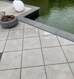 Vierkante terrastegels beton 90m2, Ophalen, Beton, Terrastegels