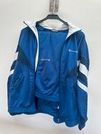 Champion trainingspak blauw M (jas + broek), Kleding | Heren, Sportkleding, Ophalen of Verzenden, Zo goed als nieuw, Algemeen