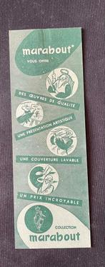 Marque page signet Marabout, Verzamelen, Boekenleggers, Ophalen of Verzenden