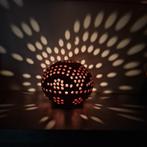 sfeerbol - theelichthouder - lichtbol keramiek, Ophalen of Verzenden, Zo goed als nieuw