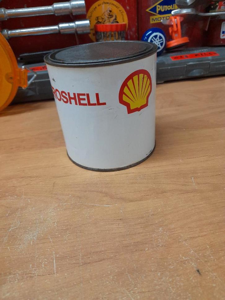 ancien pot graisse vide shell aeroshell, Collections, Marques & Objets publicitaires, Utilisé, Autres types, Envoi