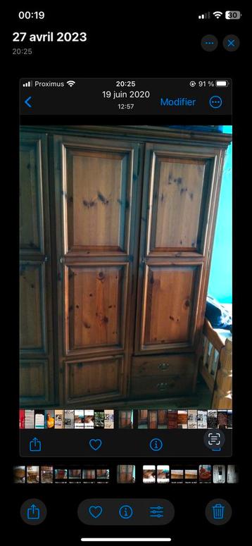 Garde robe avec lit a vendre, Enlèvement