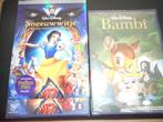 nieuw nog ingepakte disneyfilms BAMBI en SNEEUWWITJE 5e p/st, Ophalen of Verzenden, Nieuw in verpakking