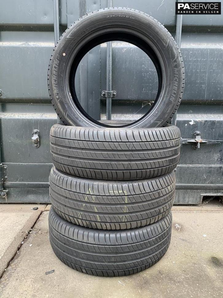 4x Michelin 225 50 18 Primacy 3 zomerbanden met 5,9 mm, Auto-onderdelen, Banden en Velgen, Velg(en), Gebruikt, Ophalen of Verzenden