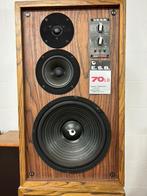 E.S.B 70 L.D Italië 3-weg LUIDSPREKERS, Audio, Tv en Foto, Luidsprekerboxen, Ophalen, Gebruikt, 60 tot 120 watt, Front, Rear of Stereo speakers