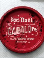 Emaille plateau CAROLO pils, Verzamelen, Biermerken, Ophalen of Verzenden