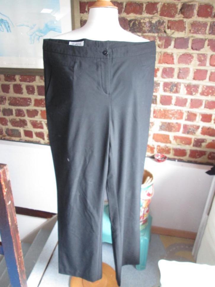 Mayerline pantalon noir taille 44, Kleding | Dames, Broeken en Pantalons, Zo goed als nieuw, Zwart, Lang, Ophalen of Verzenden