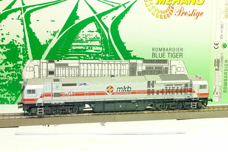 MEHANO BT2 BOMBARDIER MBK DC/CC DIGITAL SOUND V3.5 ESU HO, Hobby en Vrije tijd, Modeltreinen | H0, Zo goed als nieuw, Locomotief