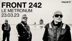 FRONT 242 - 2 tickets - vrijdag 24/01, Tickets en Kaartjes