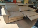 2 Lederen Relax zetels in één sofa, Huis en Inrichting, Ophalen, Gebruikt