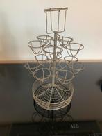 Présentoir à oeufs en fil de fer de style bistrot français, Enlèvement, Utilisé