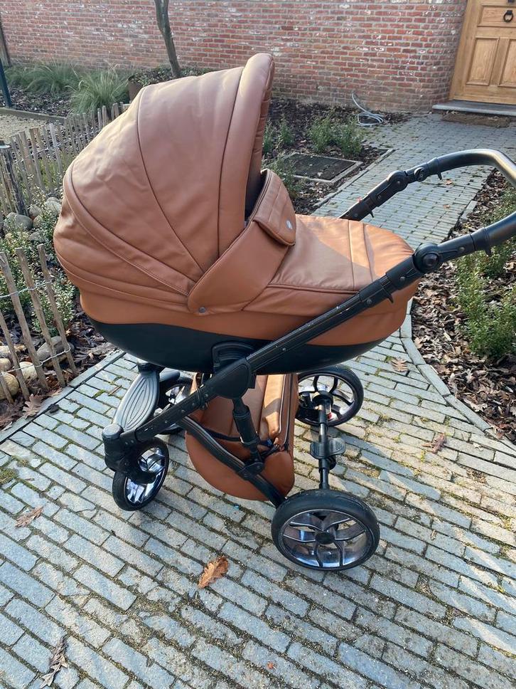 Kinderwagen - volledige set - p’tit chou, Kinderen en Baby's, Kinderwagens en Combinaties, Zo goed als nieuw, Kinderwagen, Ophalen