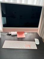 Apple iMac 24 inch pink red nieuwstaat, Computers en Software, IMac, Ophalen of Verzenden, Zo goed als nieuw