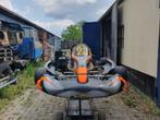 te koop Crg kart met rotax max senior, Sport en Fitness, Karting, Ophalen, Zo goed als nieuw, Kart